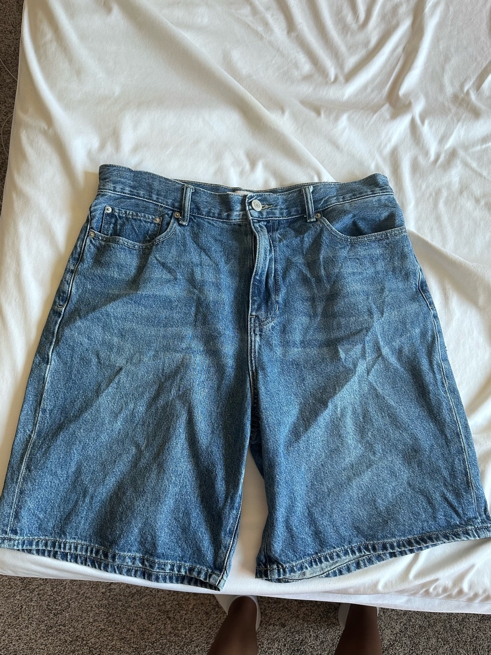 PacSun Men's Blue Denim Jean Shorts